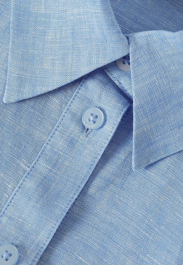 LINEN SHIRT - HANNA LINEN SHIRT - HANNA NIEBIESKI 7