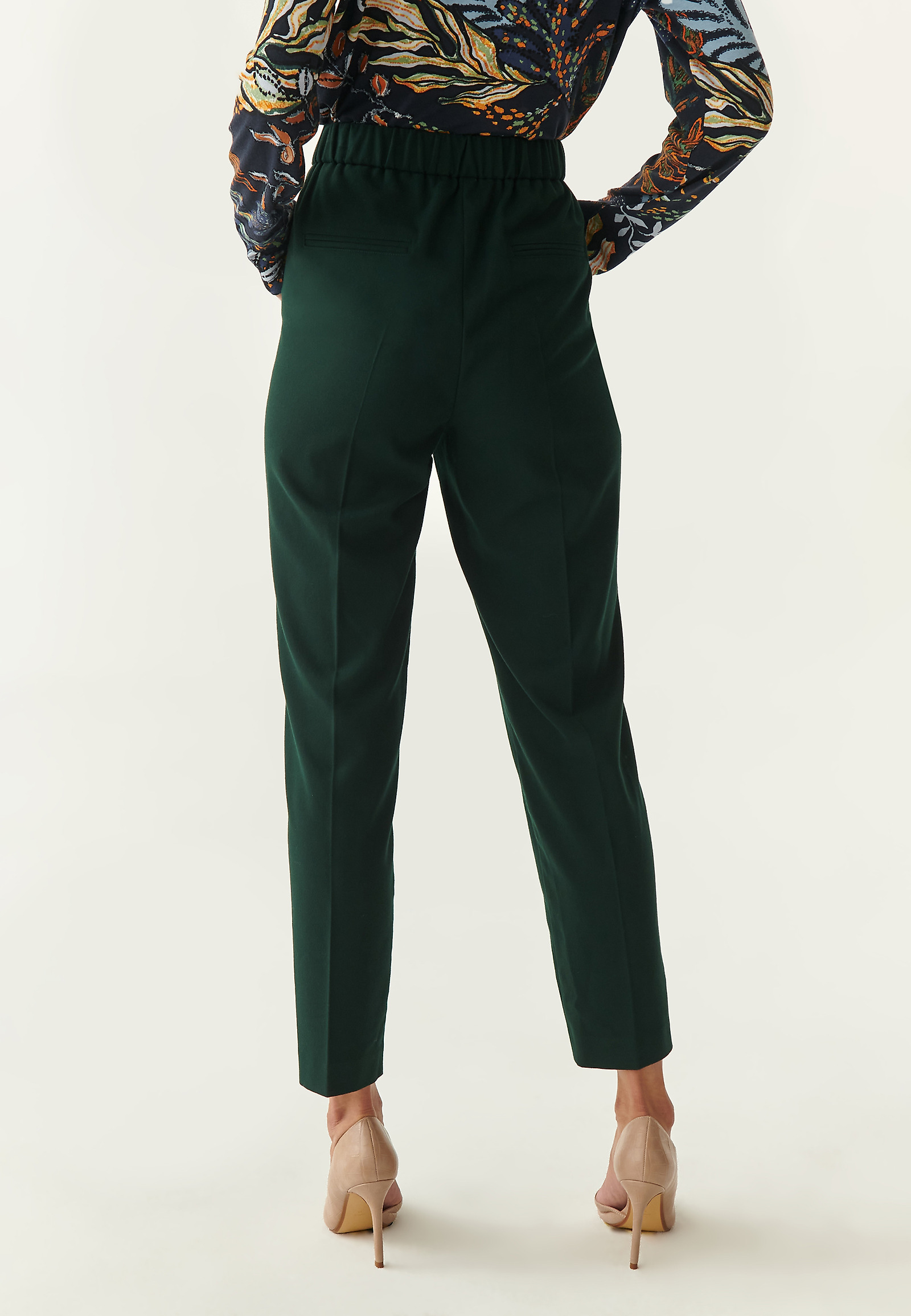 pantaloni țextile de damă LUNO pantaloni țextile de damă LUNO VERDE 83429