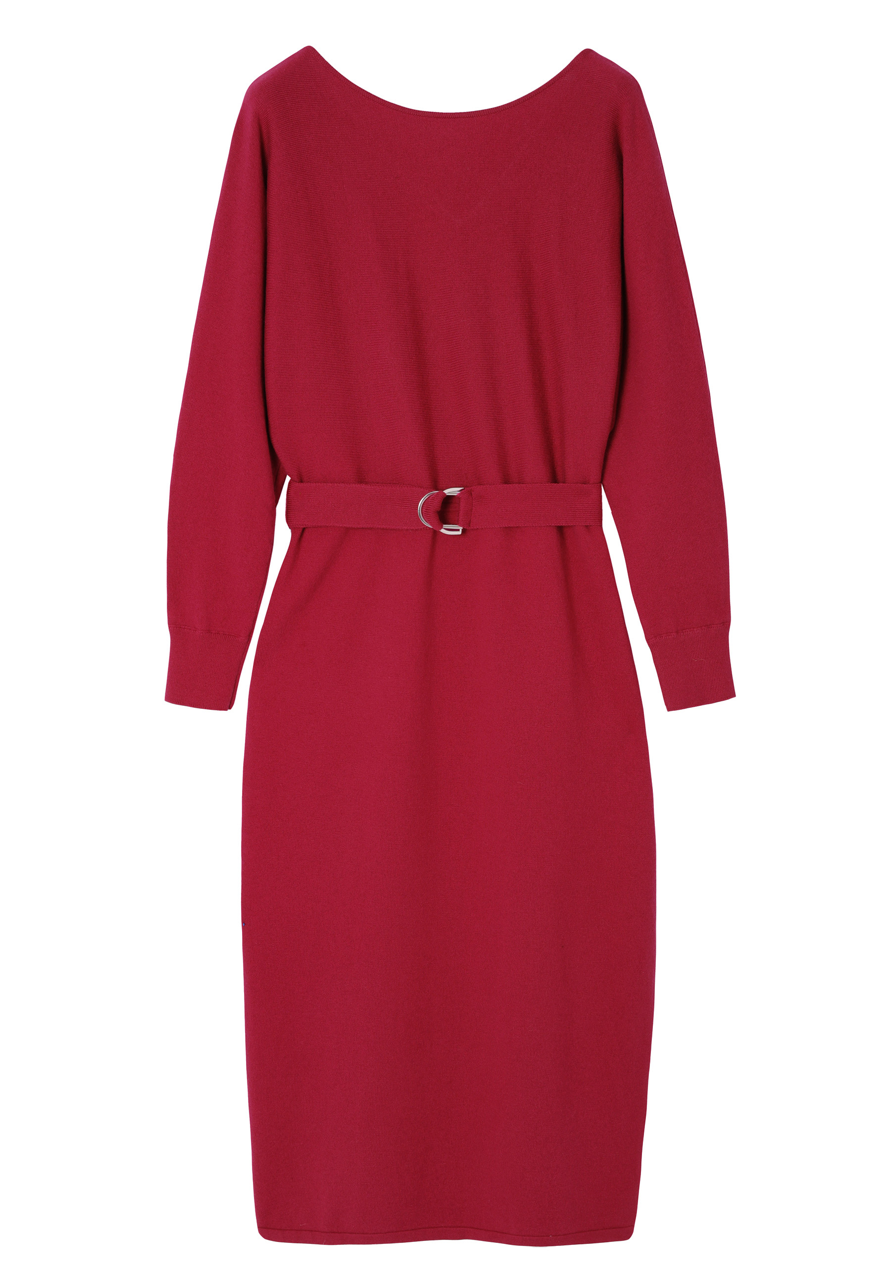 ROCHIE MIDI TRICOTATĂ CU LANA - VESSTA ROȘU 2