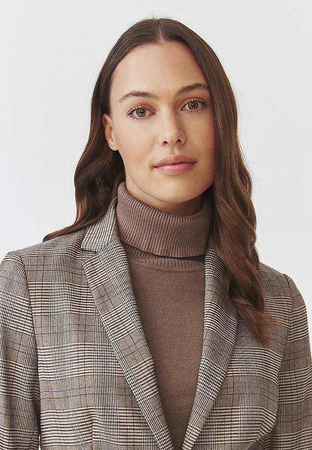 LADIES' WOVEN JACKET IN FINE CHECK — EWIA 1 LADIES' WOVEN JACKET IN FINE CHECK — EWIA 1 MULTIKOLOR 5