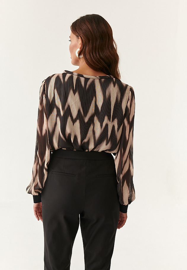 ŽENSKA ŠIFONSKA BLUZA KOBO ŽENSKA ŠIFONSKA BLUZA KOBO VEČBARVNA 2