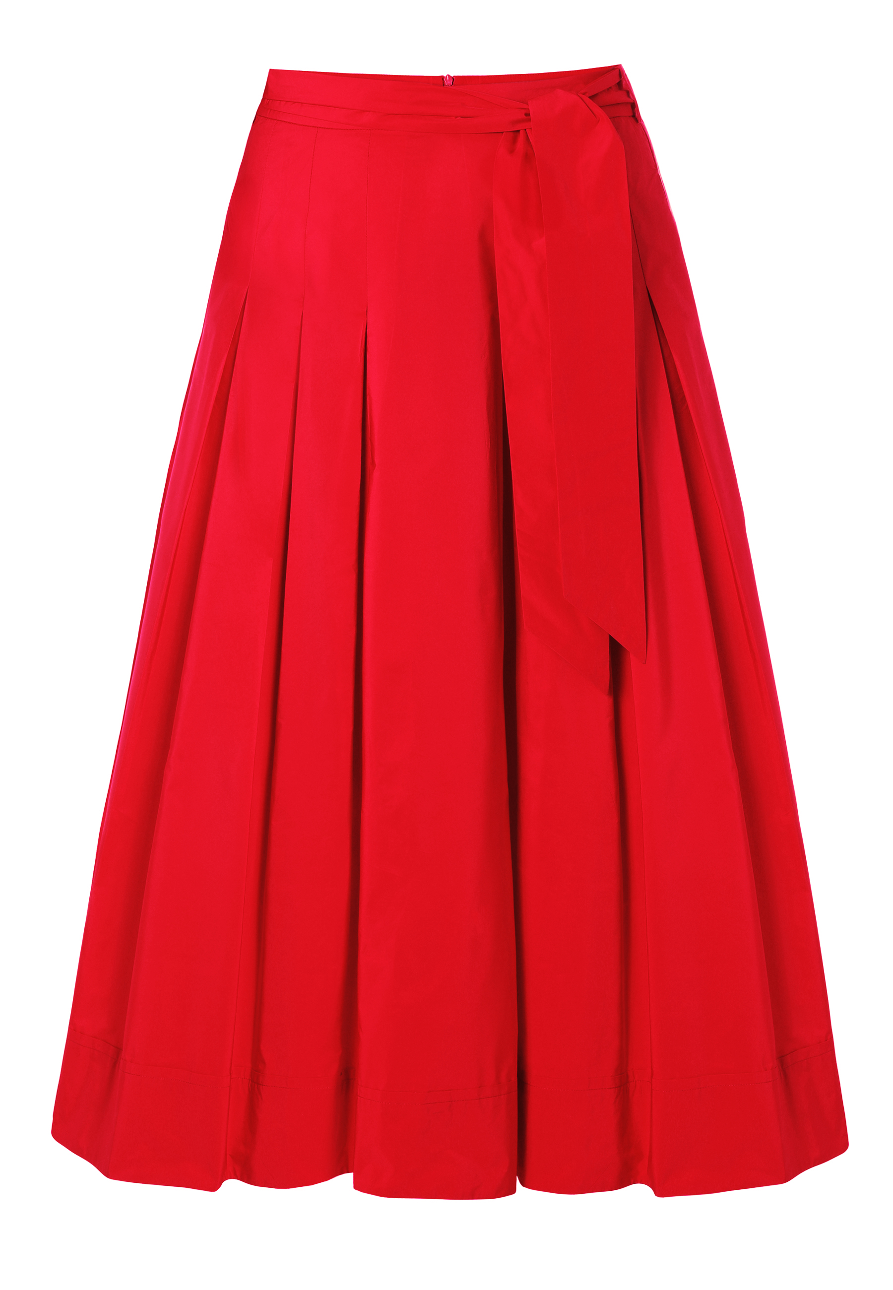 DŁUGA SPÓDNICA Z TAFTY - TAFTANI 1 CZERWONY 2