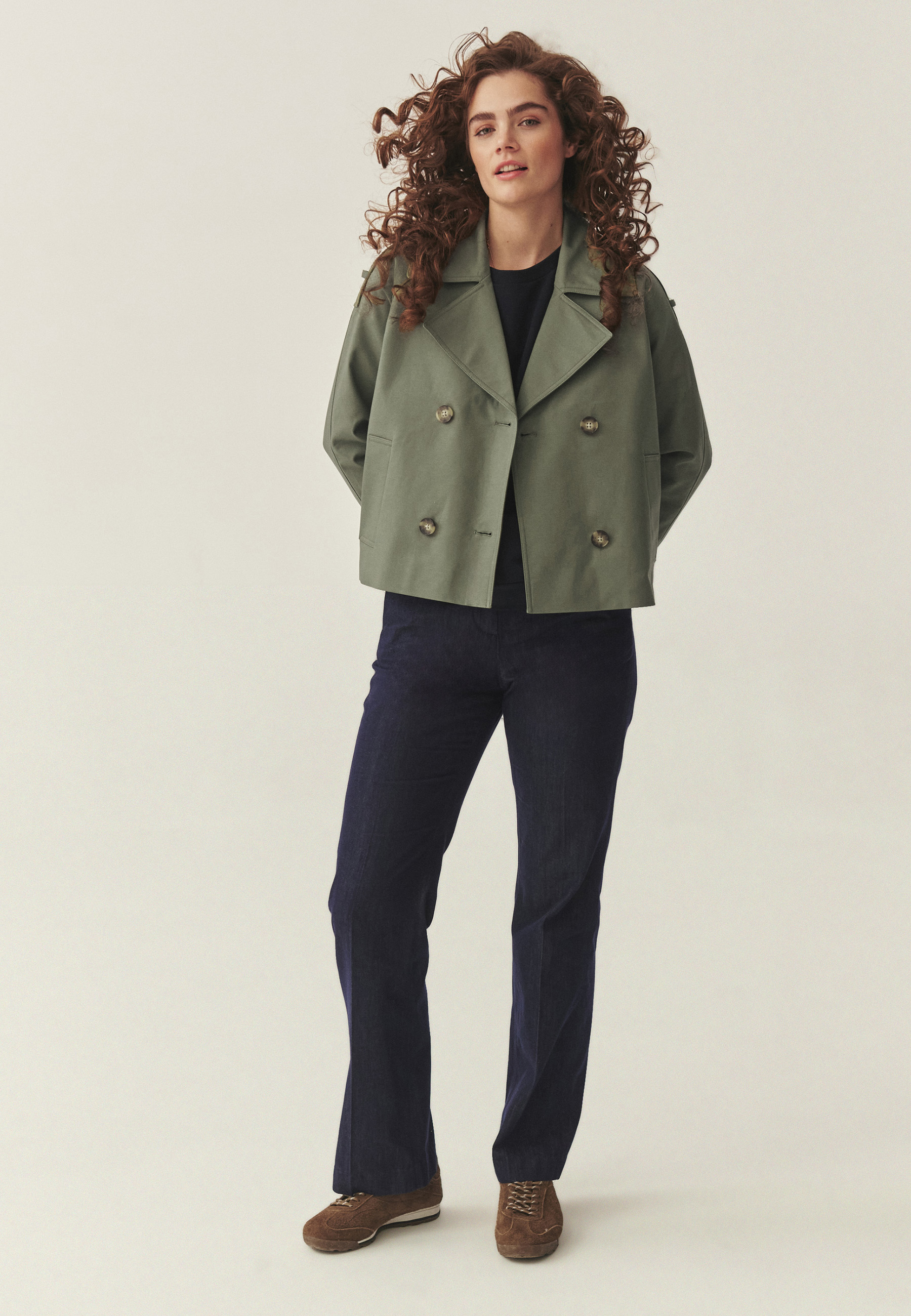 TKANINOWA KURTKA - SERKENI 1 ZIELONY 2