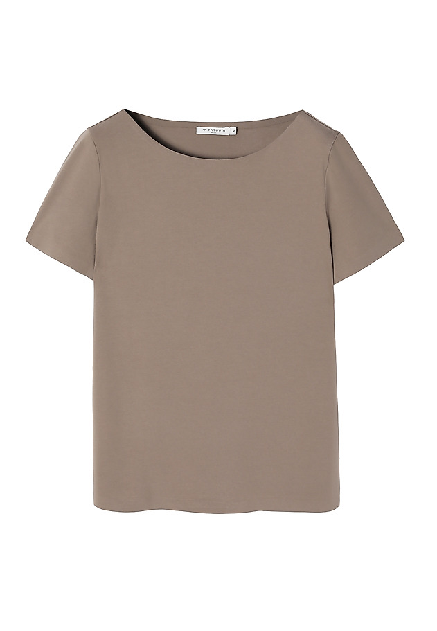 LADIES’ BLOUSE WITH SEAMLESS FINISH - MIKAJA LADIES’ BLOUSE WITH SEAMLESS FINISH - MIKAJA BEIGE 6