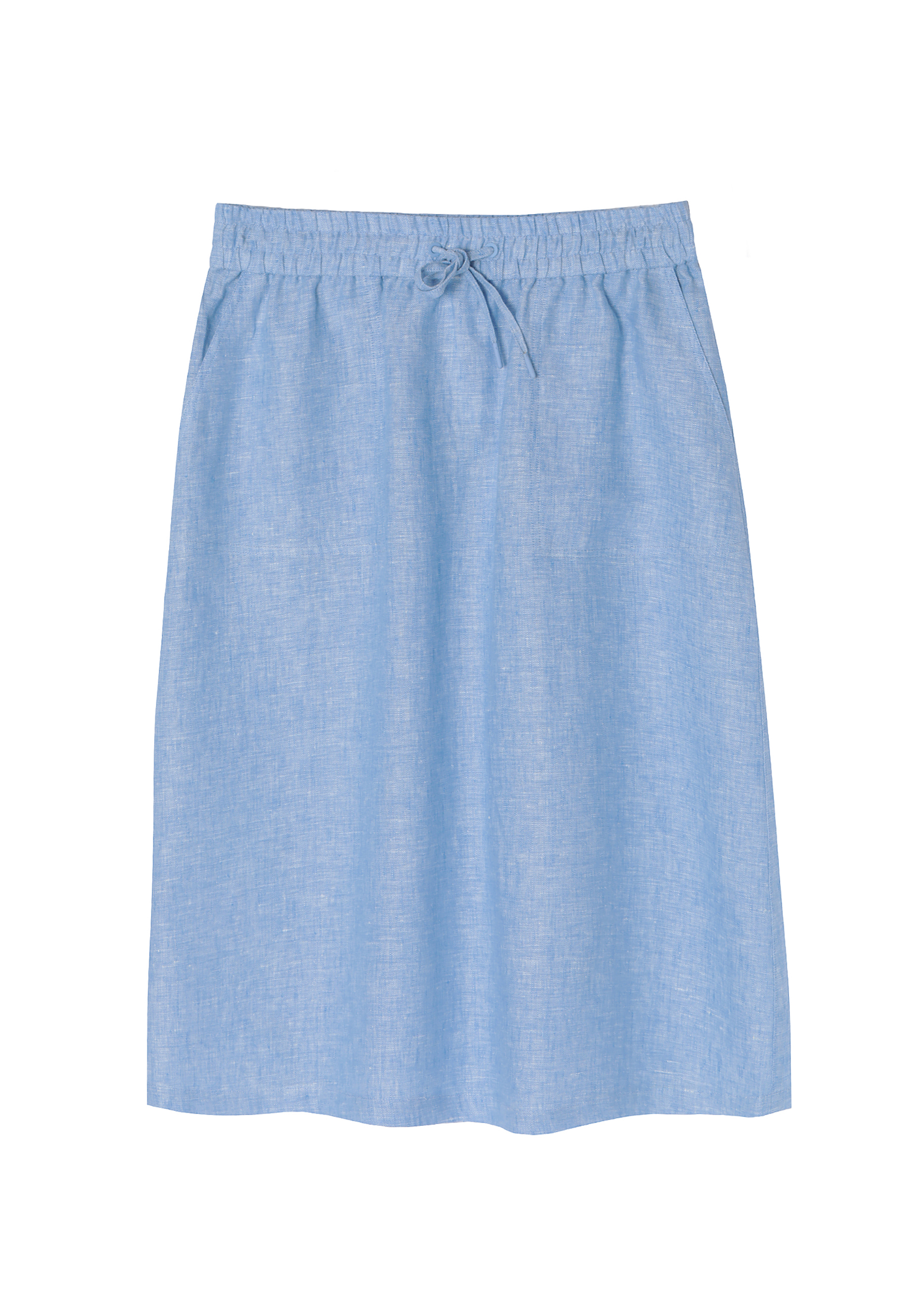 LADIES' CLASSIC SKIRT KOLIKO 1 BLUE 2