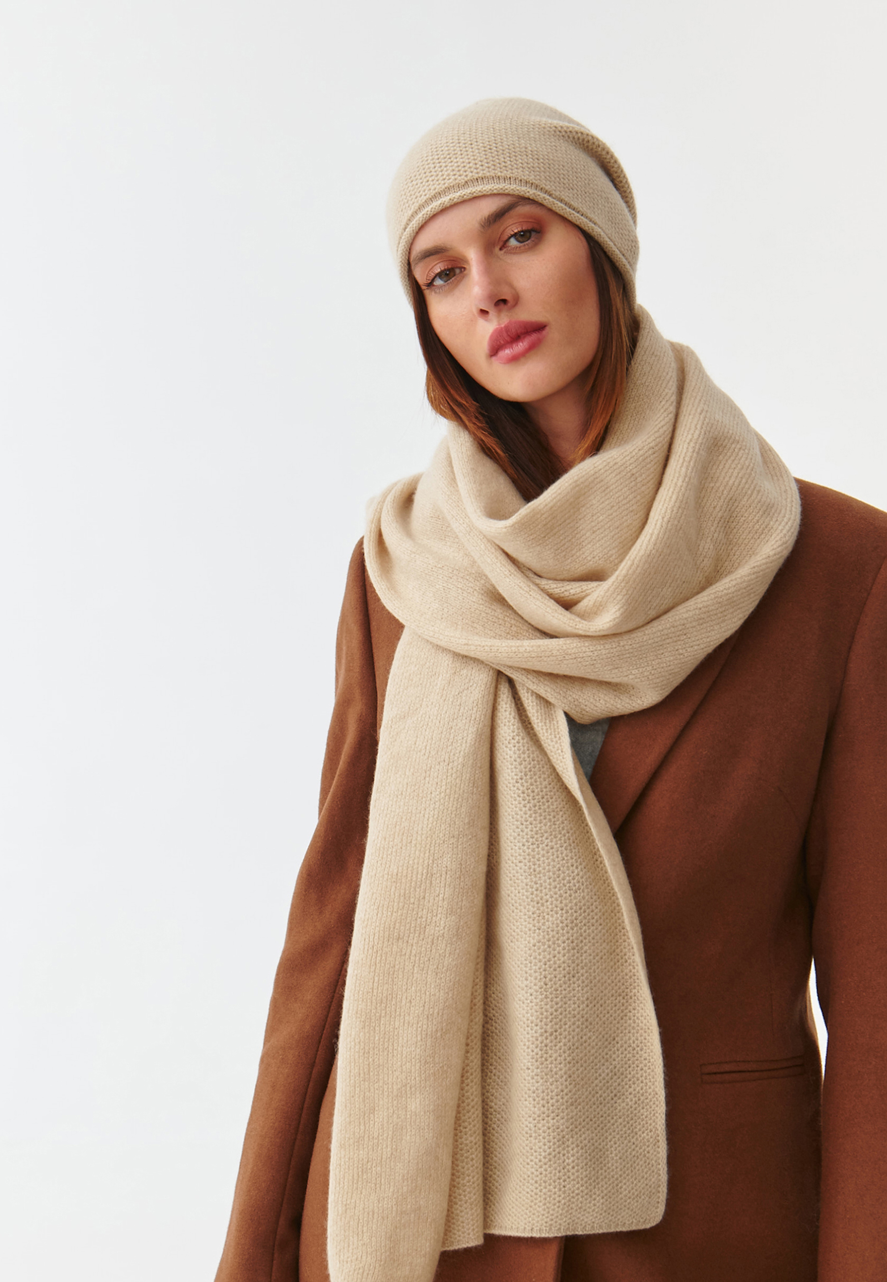 スカーフ BOSS Woman Scarf Beige 50536118 991 hbeu50521800_269_340?wid=1980&