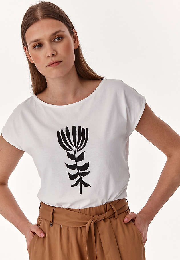 T-SHIRT DAMSKI AMANDA 4 T-SHIRT DAMSKI AMANDA 4 BIAŁY 1