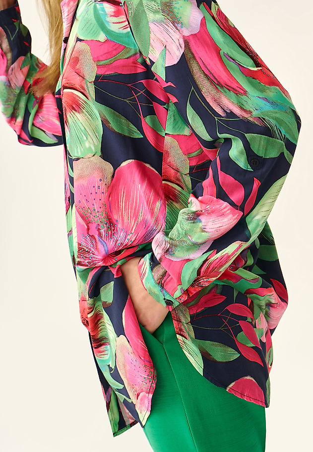 LADIES' FLORAL PRINTED SHIRT MALIBU LADIES' FLORAL PRINTED SHIRT MALIBU MULTIKOLOR 5