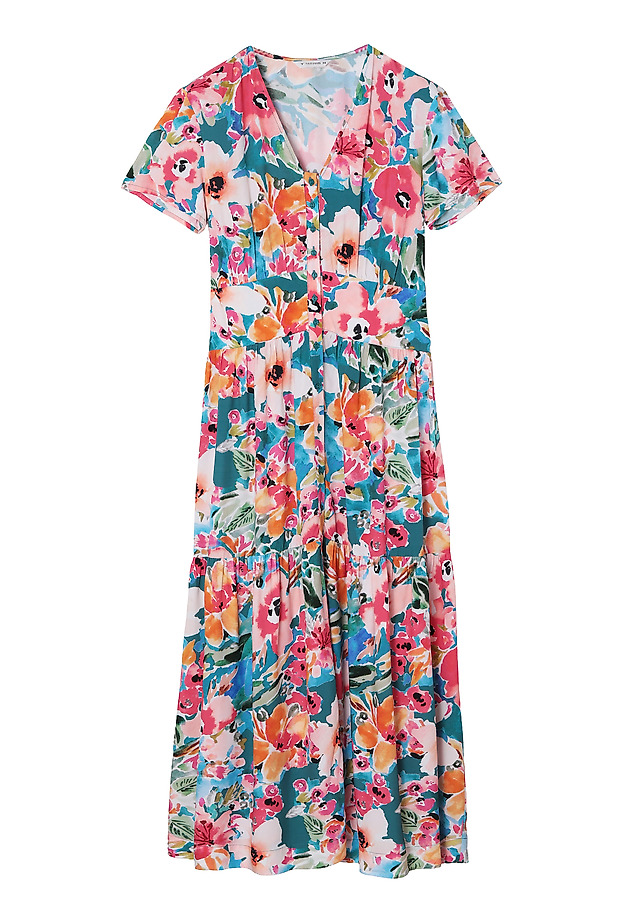 LADIES' PRINTED DRESS KAMDI 1 LADIES' PRINTED DRESS KAMDI 1 MULTICOLOR 7