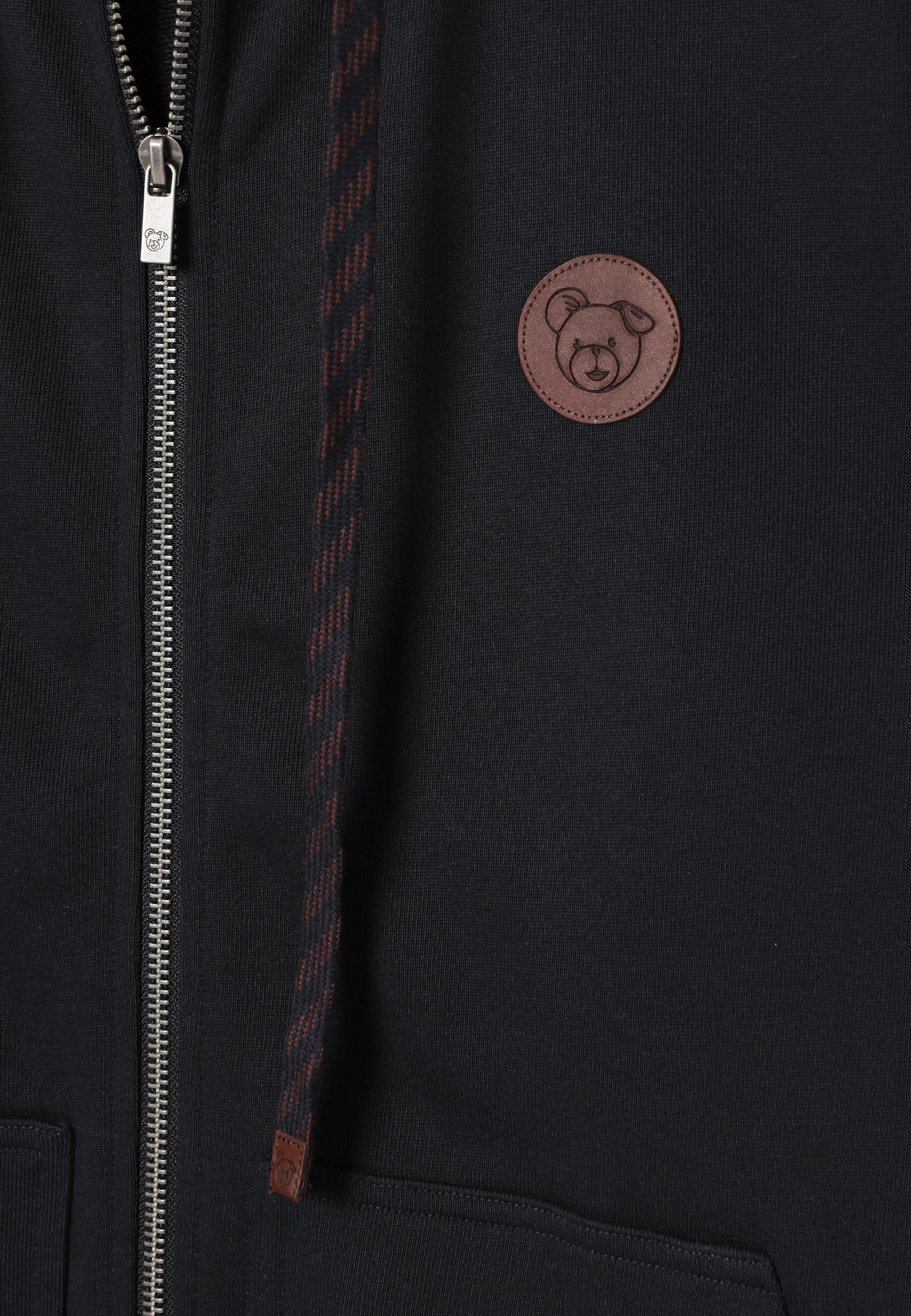 BAWEŁNIANA BLUZA Z KAPTUREM - MAREL GRANATOWY 2