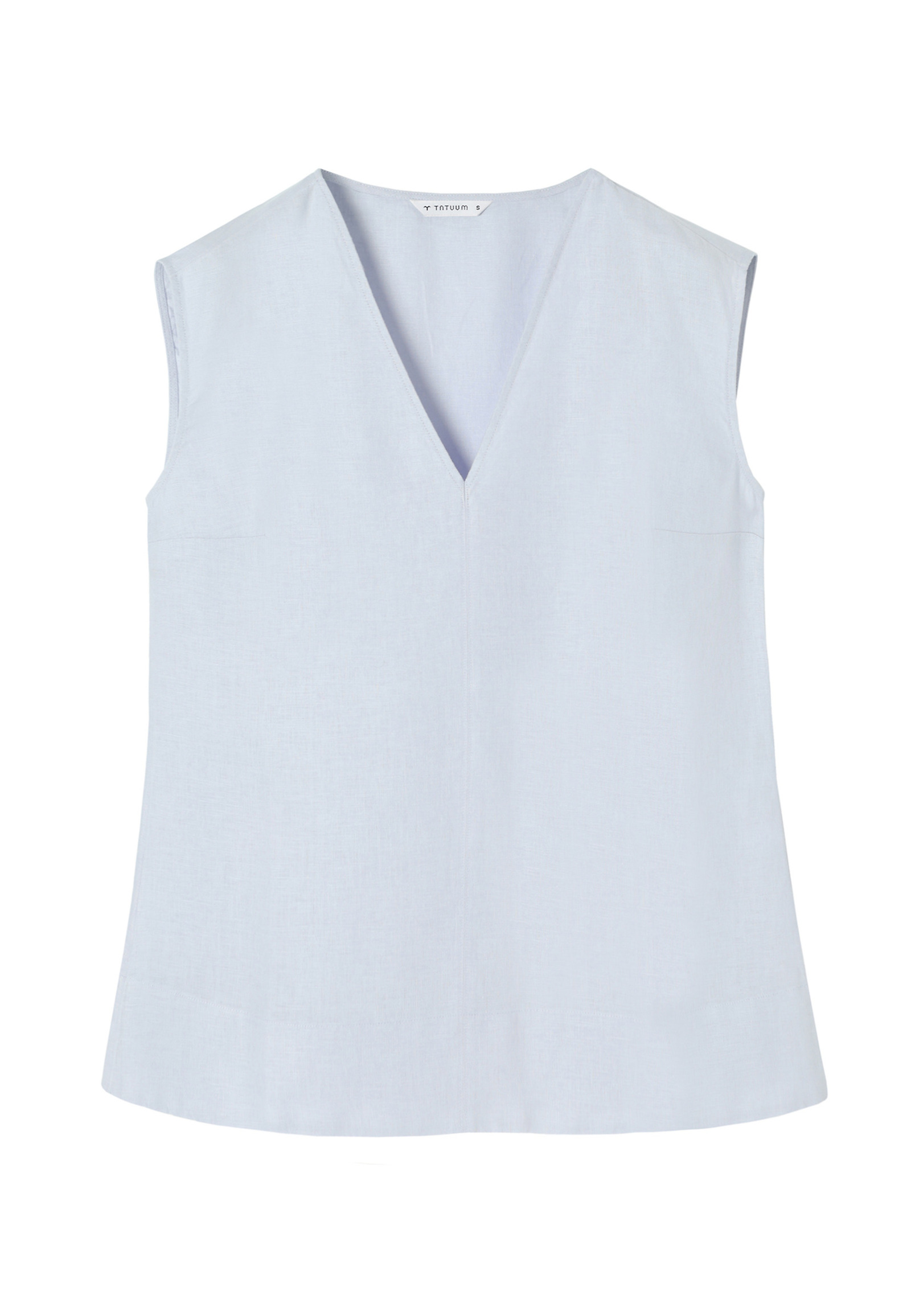 BLUZA IZ LANENEGA MATERIALA BREZ ROKAVOV - LUIZA BLUZA IZ LANENEGA MATERIALA BREZ ROKAVOV - LUIZA VIJOLIČNA 109963