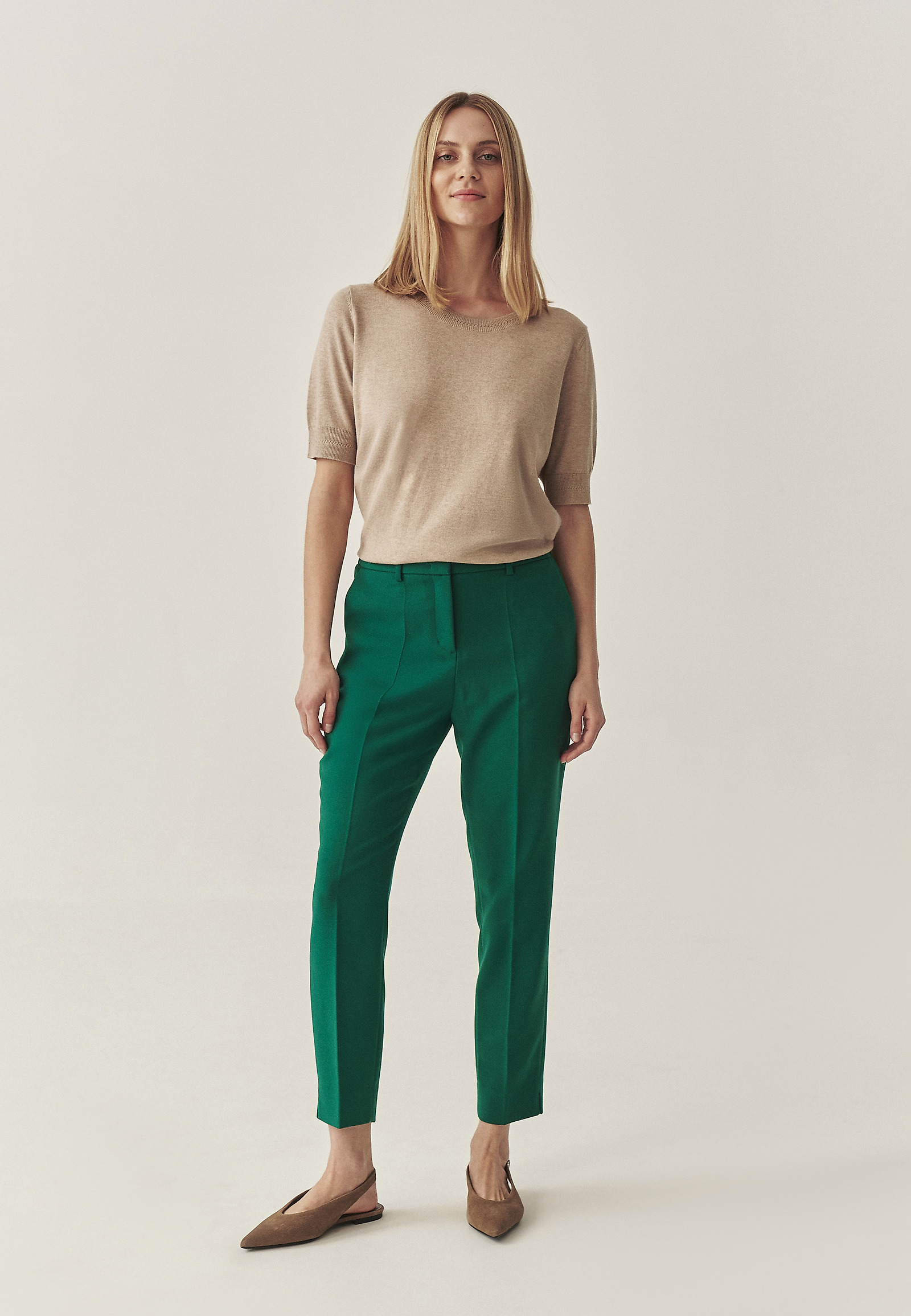 PANTALONI DIN COSTUM LA MĂSURĂ - KOLIA PANTALONI DIN COSTUM LA MĂSURĂ - KOLIA VERDE 114467