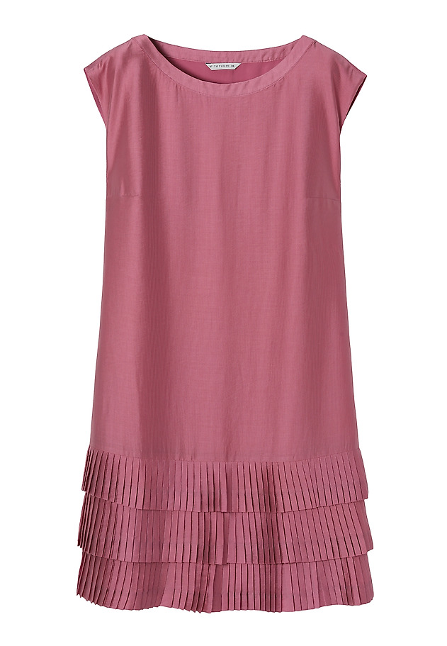 LADIES' DRESS WITH PLACKET SKAMPIANA LADIES' DRESS WITH PLACKET SKAMPIANA PINK 6