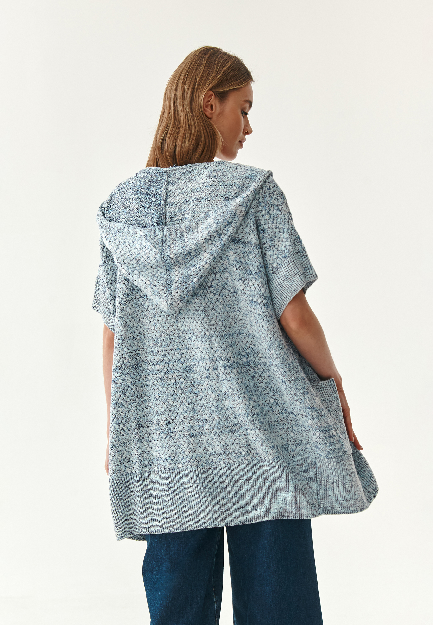 SWETER OVERSIZE Z KAPTUREM PULI