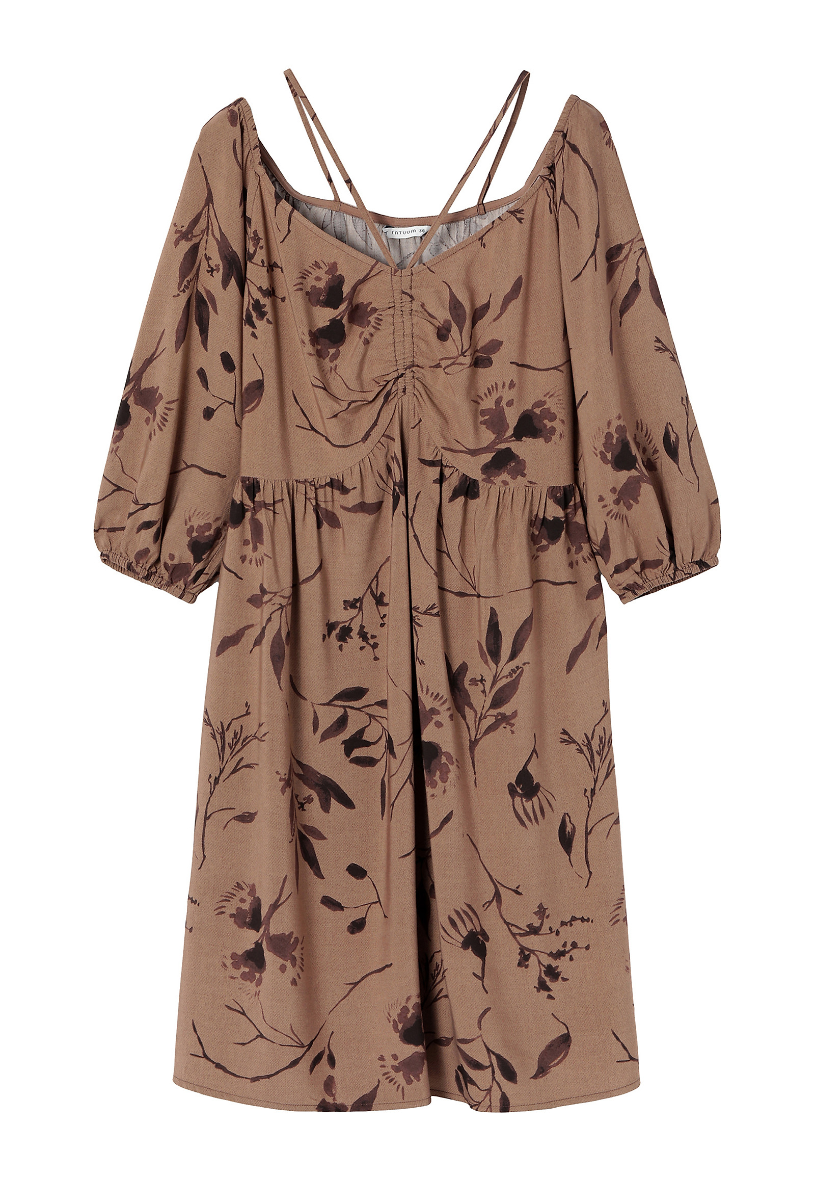 LETNIA SUKIENKA W KWIATOWY PRINT PALMIKA LETNIA SUKIENKA W KWIATOWY PRINT PALMIKA MULTIKOLOR 87937