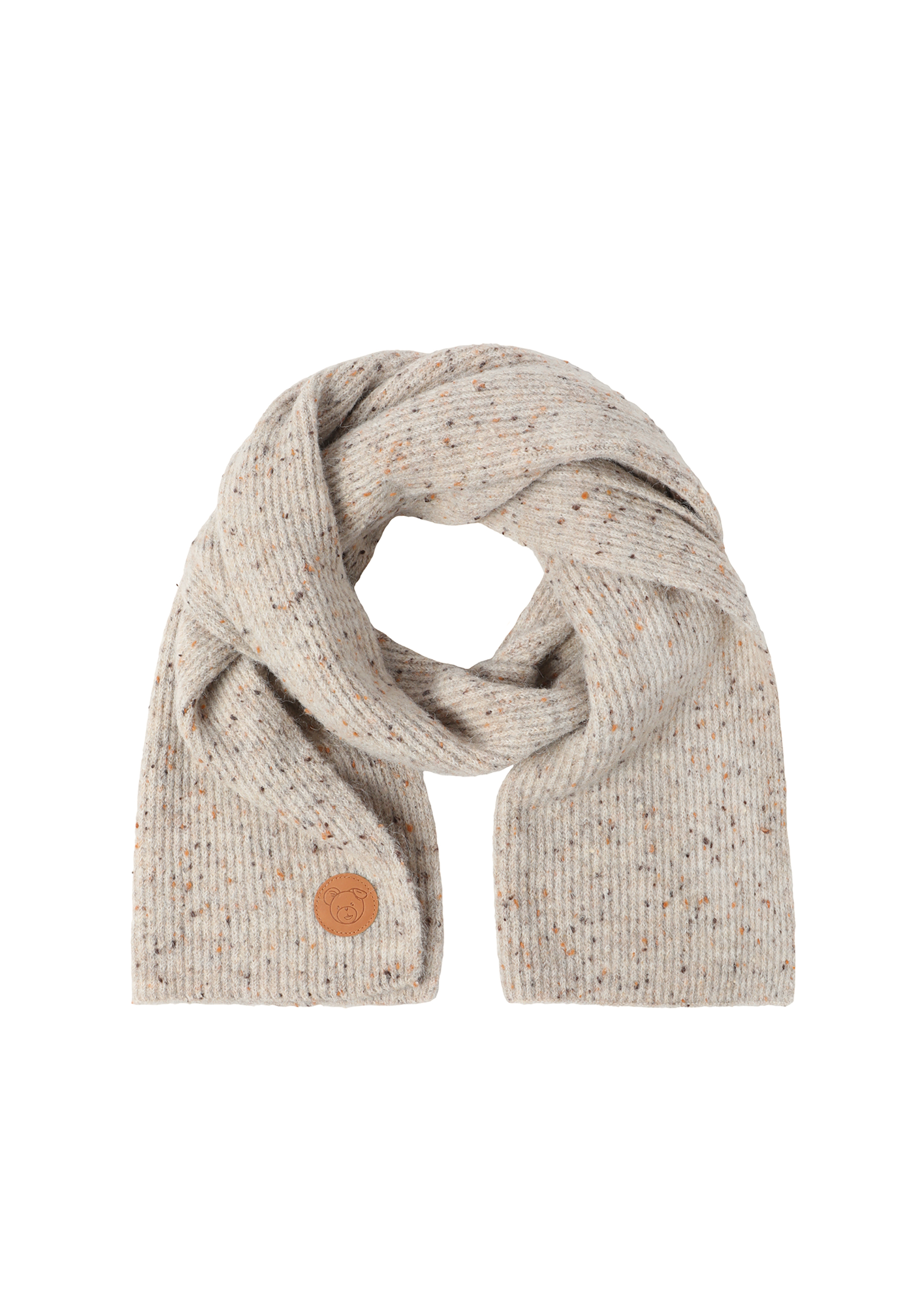 SZALIK DAMSKI DZIANINOWY WIDAL BEŻOWY 2