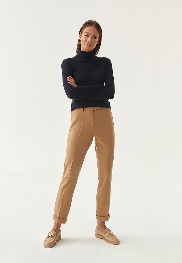 LADIES' TROUSERS MAXO LADIES' TROUSERS MAXO BEŻOWY 1