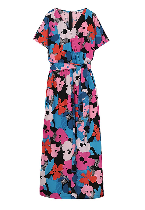 LADIES' OVERALLS IN FLOWER PRINT KOREKI MULTICOLOR 2