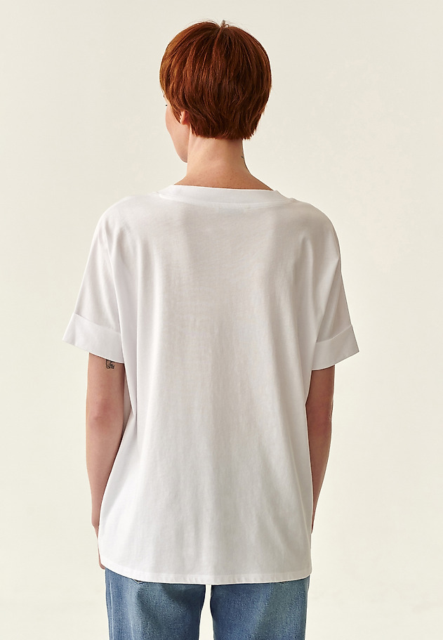 T-SHIRT DAMSKI LIKE 2 T-SHIRT DAMSKI LIKE 2 BIAŁY 4