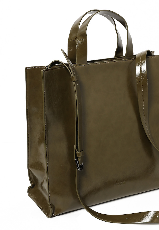 ZIELONA TORBA SHOPPER - FOREST GLOW ZIELONA TORBA SHOPPER - FOREST GLOW ZIELONY 3