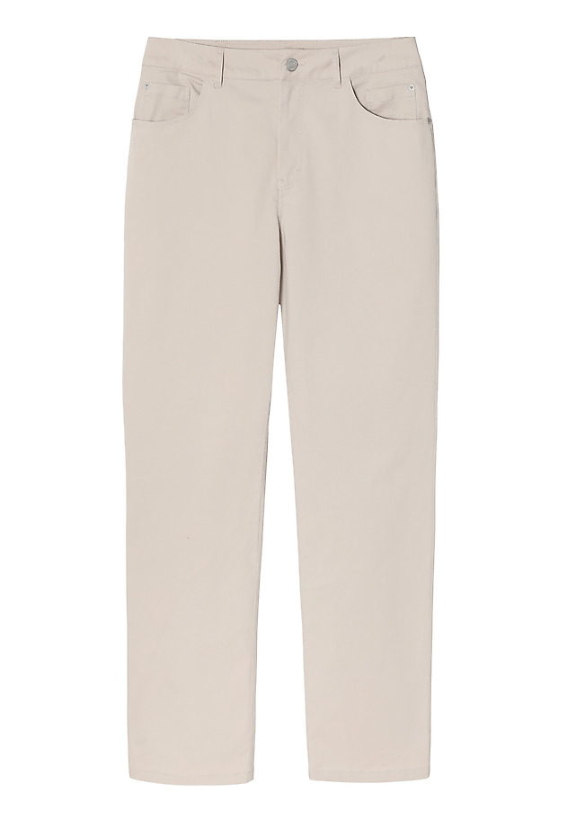 LADIES’ STRAIGHT CUT TROUSERS - KWINKO LADIES’ STRAIGHT CUT TROUSERS - KWINKO BEŻOWY 4