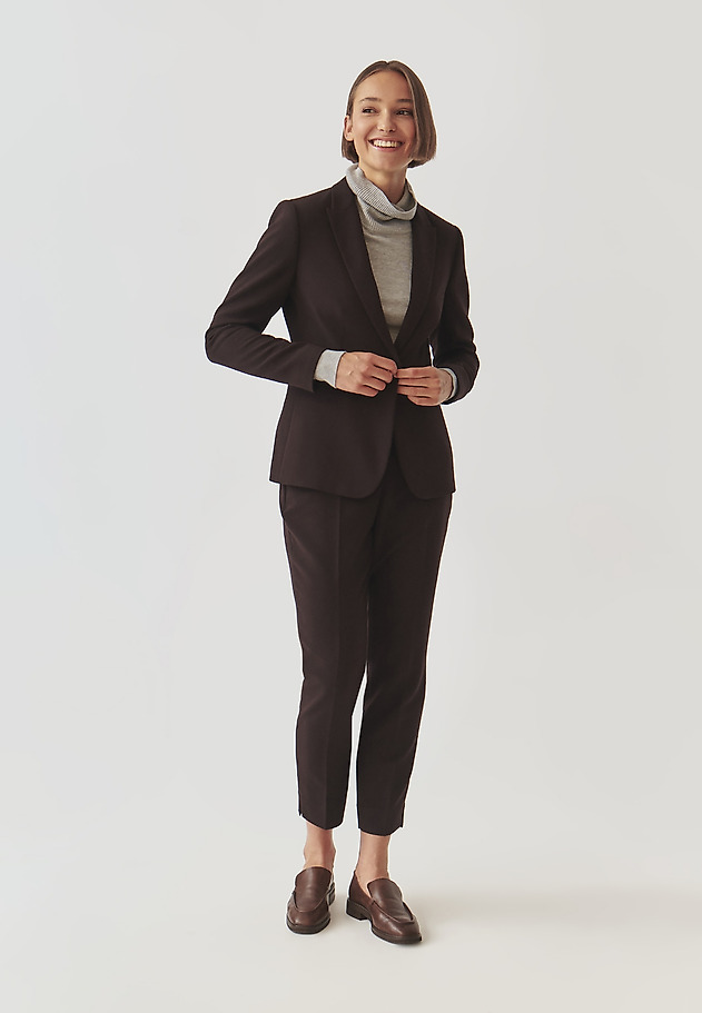 PANTALONI DE DAMĂ, DIN ȚESĂTURĂ, CU CROIALĂ CLASICĂ - KOLIANA PANTALONI DE DAMĂ, DIN ȚESĂTURĂ, CU CROIALĂ CLASICĂ - KOLIANA MARO 1