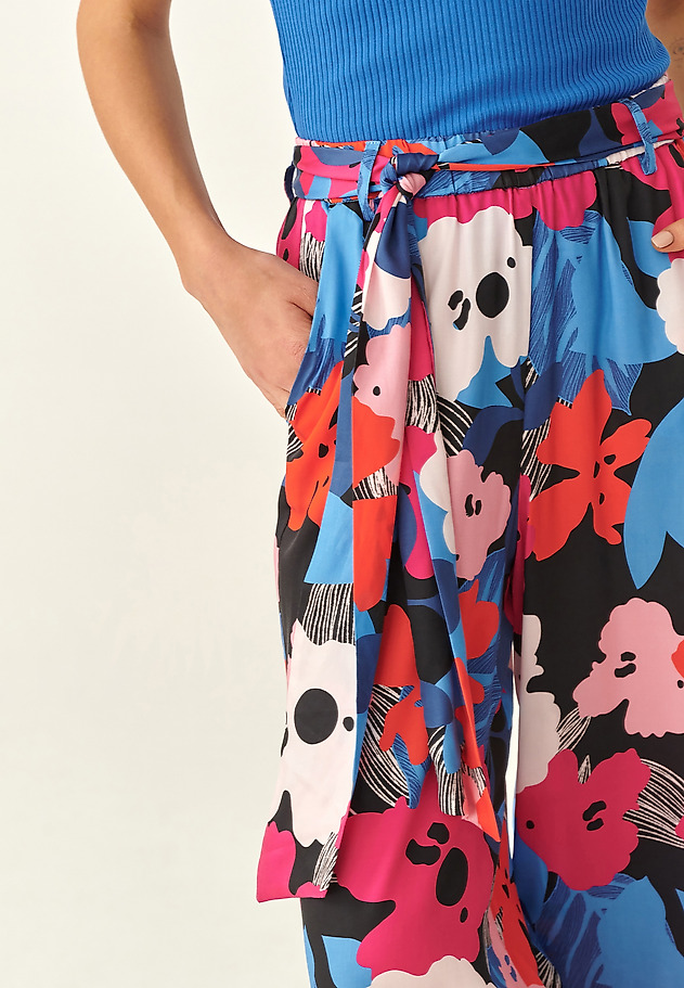 WIDE LEG TROUSERS PALAZZO WIDE LEG TROUSERS PALAZZO MULTICOLOR 4