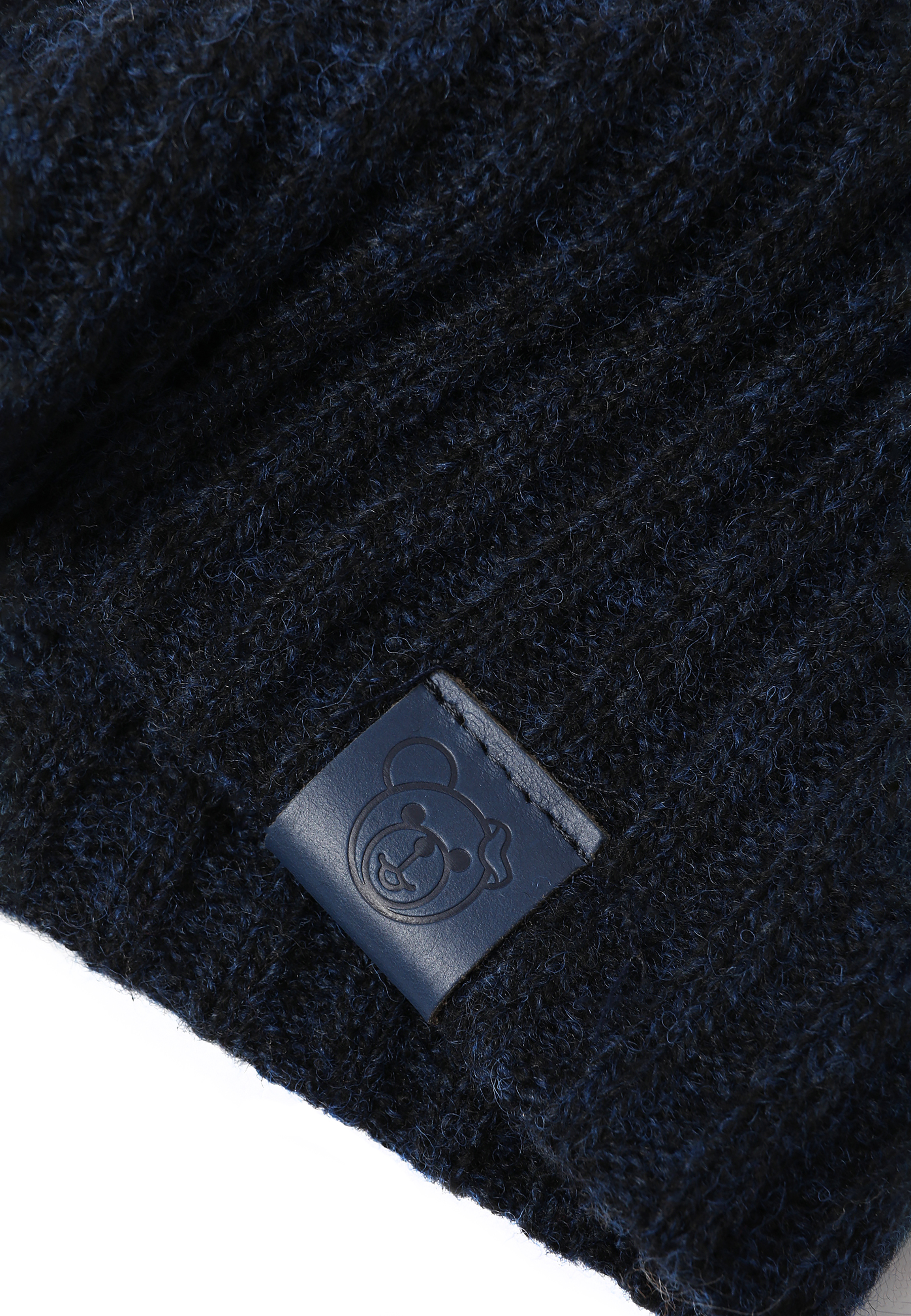 DZIANINOWA CZAPKA MĘSKA — PETRI GRANATOWY 2