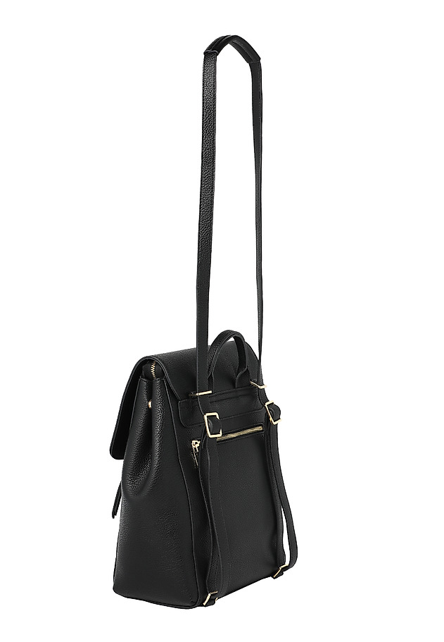 STYLOWY PLECAK DAMSKI - GOLIARA STYLOWY PLECAK DAMSKI - GOLIARA CZARNY 3