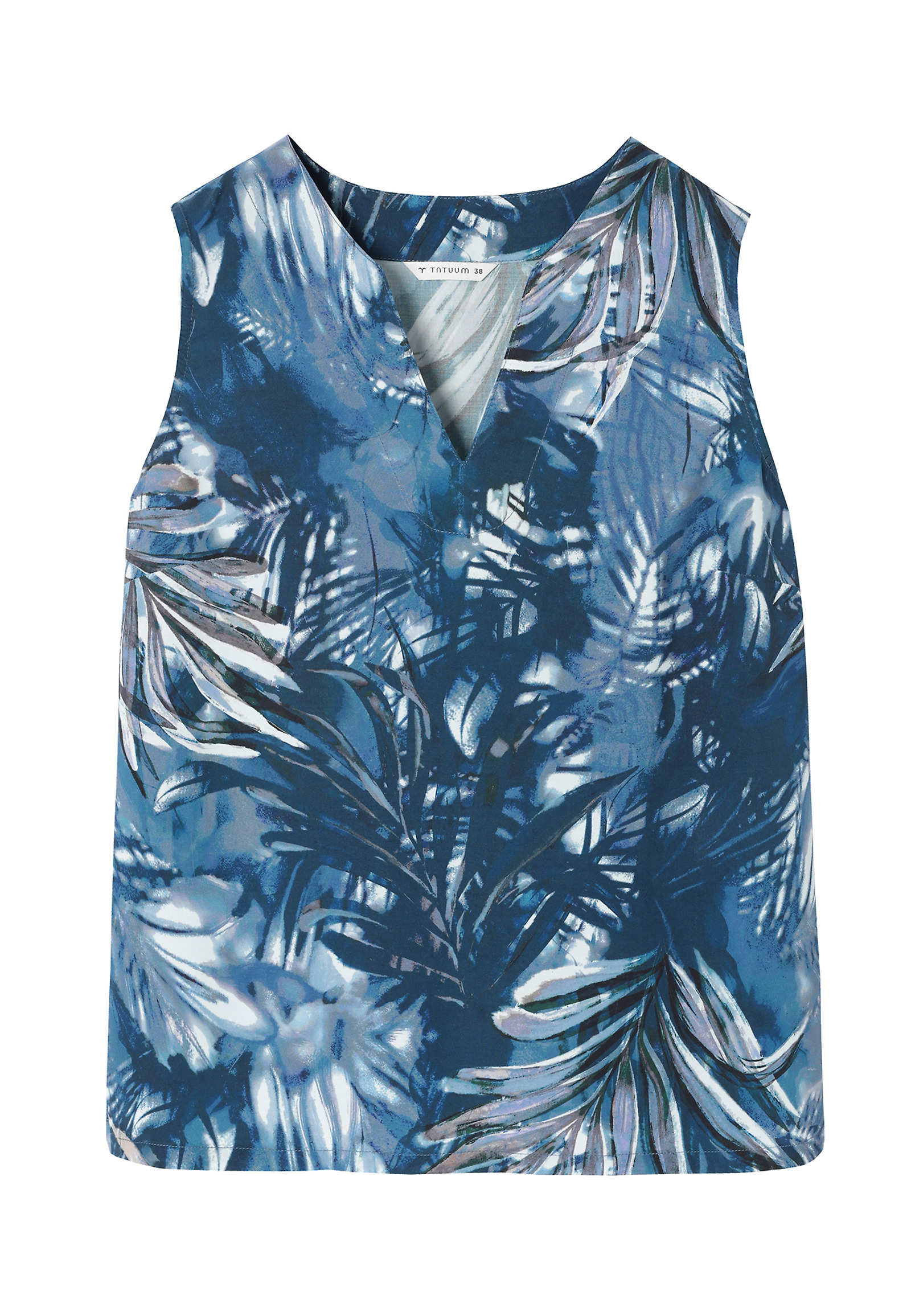 BLUZA IZ VIZKOZE S PATRONOM - LEA BLUZA IZ VIZKOZE S PATRONOM - LEA VEČBARVNA 108600