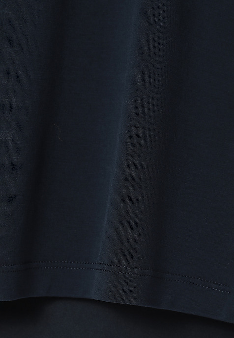 LADIES' KIMONO-LIKE BLOUSE SELENITA NAVY BLUE 2