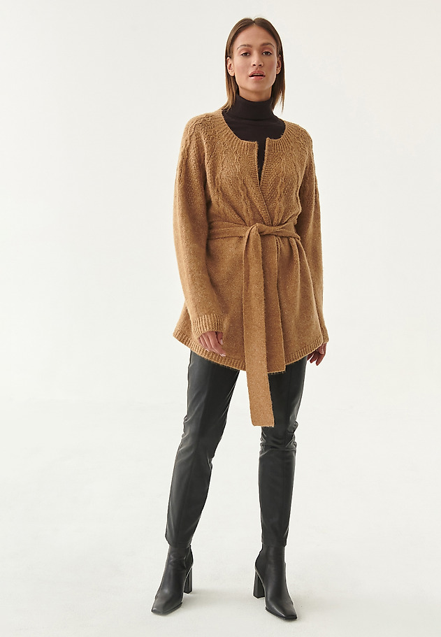 LADIES' CARDIGAN KALISTA LADIES' CARDIGAN KALISTA BEŻOWY 5