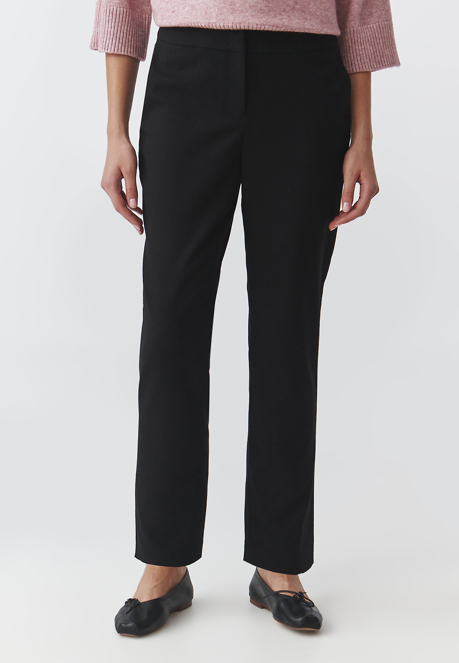 LADIES' LADIES' PANTS WITH SLIM LEG — OLIA LADIES' LADIES' PANTS WITH SLIM LEG — OLIA BLACK 104889