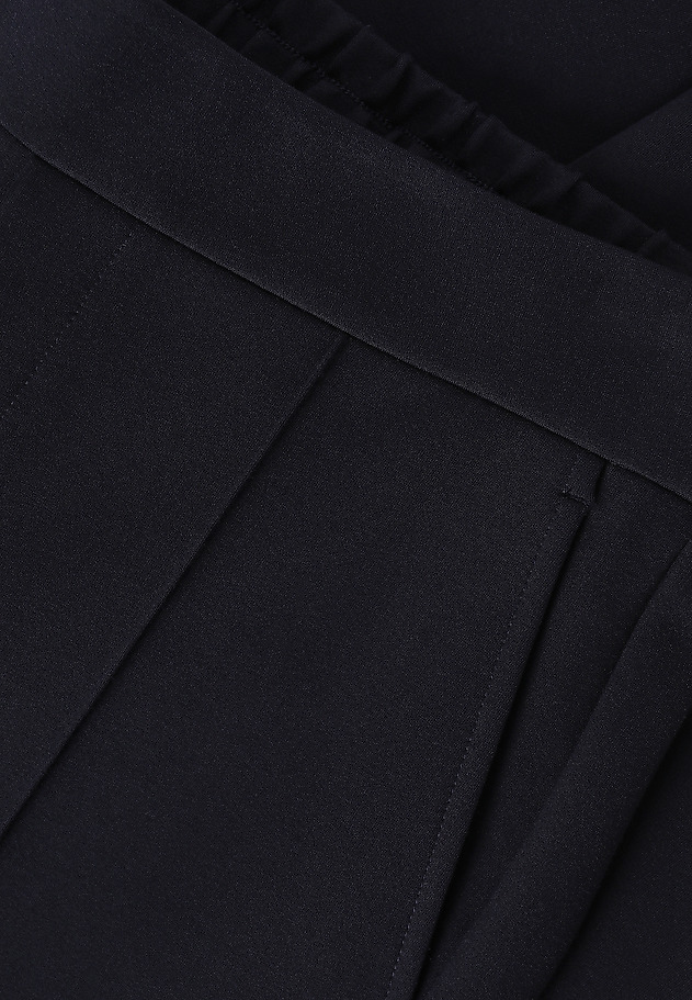CUFFED KNIT CIGARETTE PANTS - LILO CUFFED KNIT CIGARETTE PANTS - LILO NAVY BLUE 6