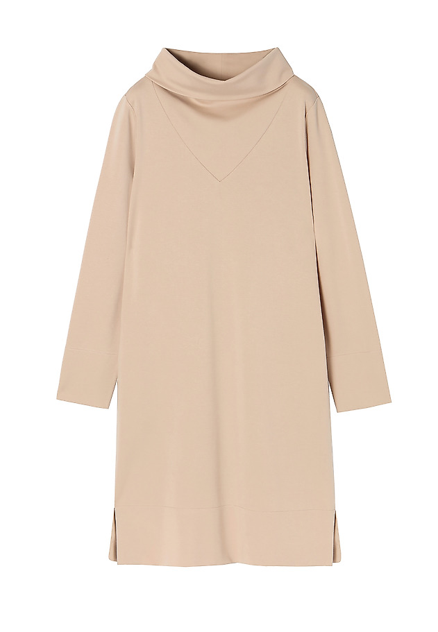 LADIES' TURTLENECK DRESS RODA LADIES' TURTLENECK DRESS RODA BEIGE 6