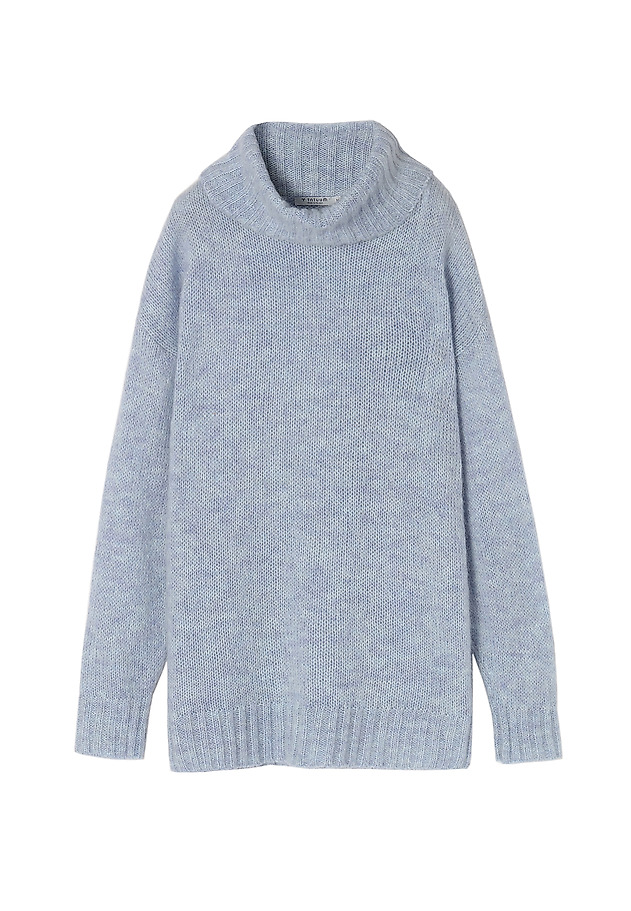 COSY LADIES' PULLOVER WITH WOOL PULKO COSY LADIES' PULLOVER WITH WOOL PULKO BLUE 6