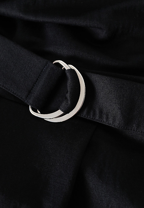 VISCOSE JUMPSUIT- KORIS NAVY BLUE 2
