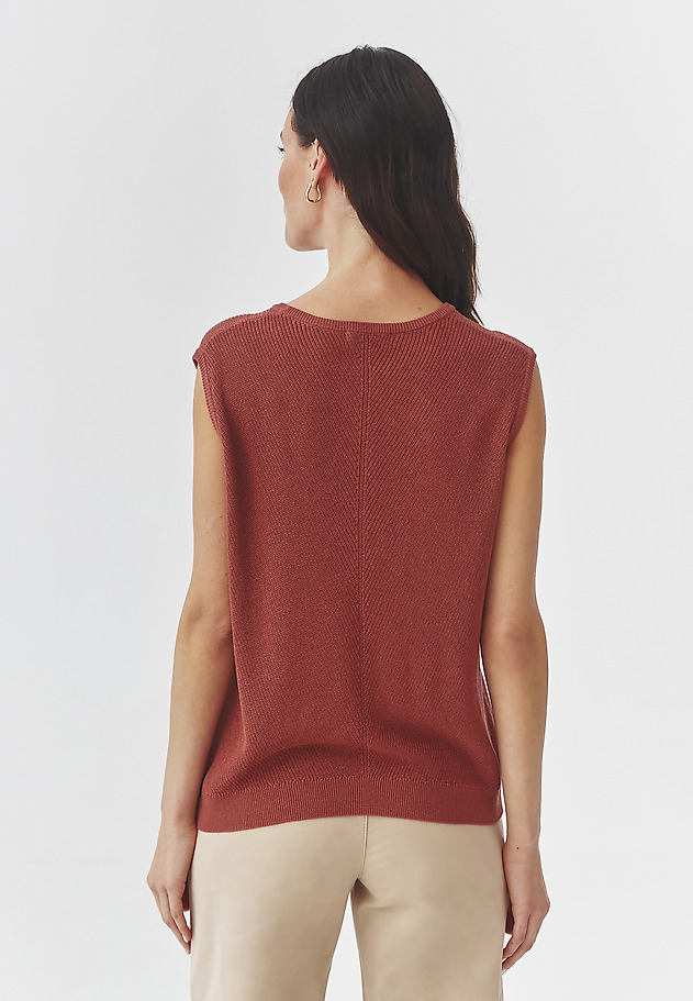 CLASSIC LADIES’ SLEEVELESS BLOUSE - SIKRA CLASSIC LADIES’ SLEEVELESS BLOUSE - SIKRA PINK 4