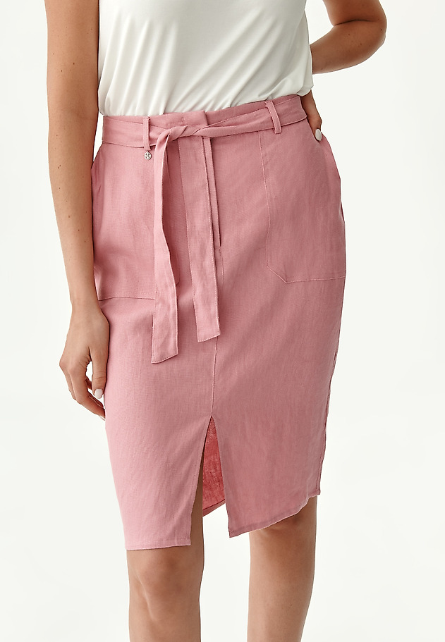 LADIES' PENCIL SKIRT ROBUSTA LADIES' PENCIL SKIRT ROBUSTA RÓŻOWY 4