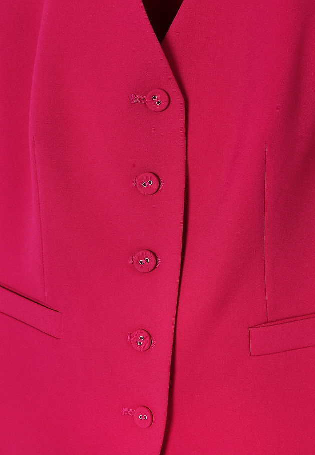 FUCHSIA WAISTCOAT — RONITA 4 FUCHSIA WAISTCOAT — RONITA 4 CZERWONY 5