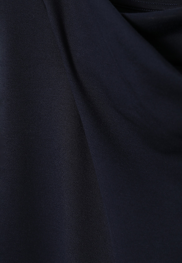 KNITTED LADIES' DRESS WITH A “WATER” NECKLINE — NORIS KNITTED LADIES' DRESS WITH A “WATER” NECKLINE — NORIS GRANATOWY 7