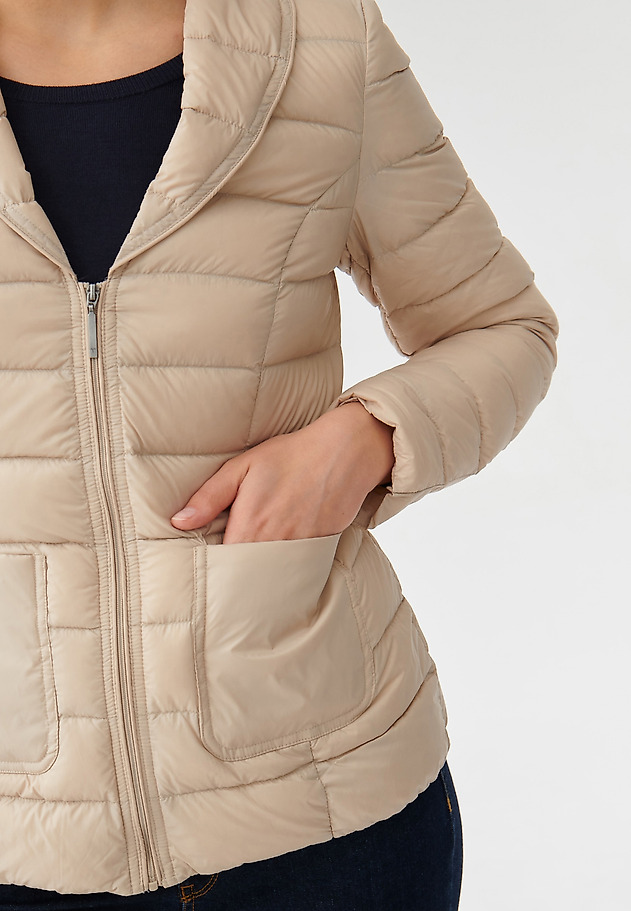 LADIES’ PUFFER JACKET FLATKO LADIES’ PUFFER JACKET FLATKO BEŻOWY 6
