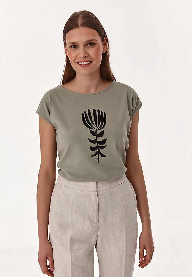 LADIES' T-SHIRT AMANDA 4 LADIES' T-SHIRT AMANDA 4 KHAKI 1