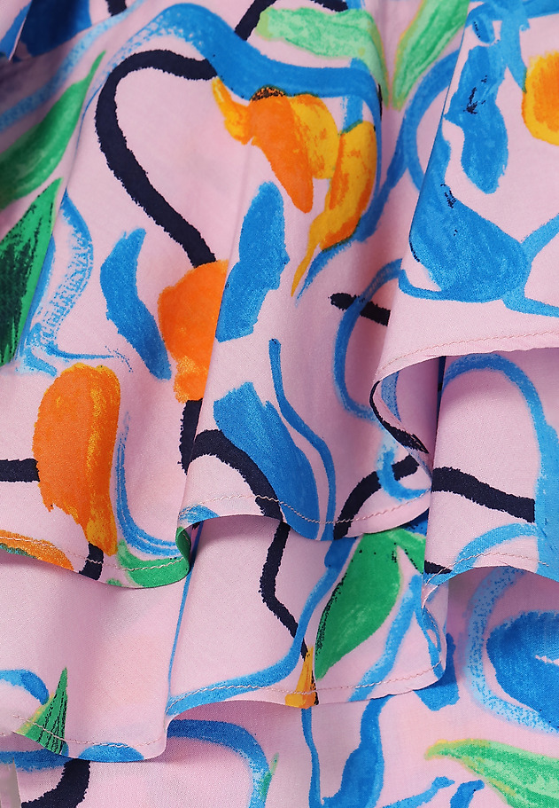 BLOOMING COLLECTION: PATTERNED LADIES' BLOUSE MISANDRA BLOOMING COLLECTION: PATTERNED LADIES' BLOUSE MISANDRA MULTIKOLOR 7