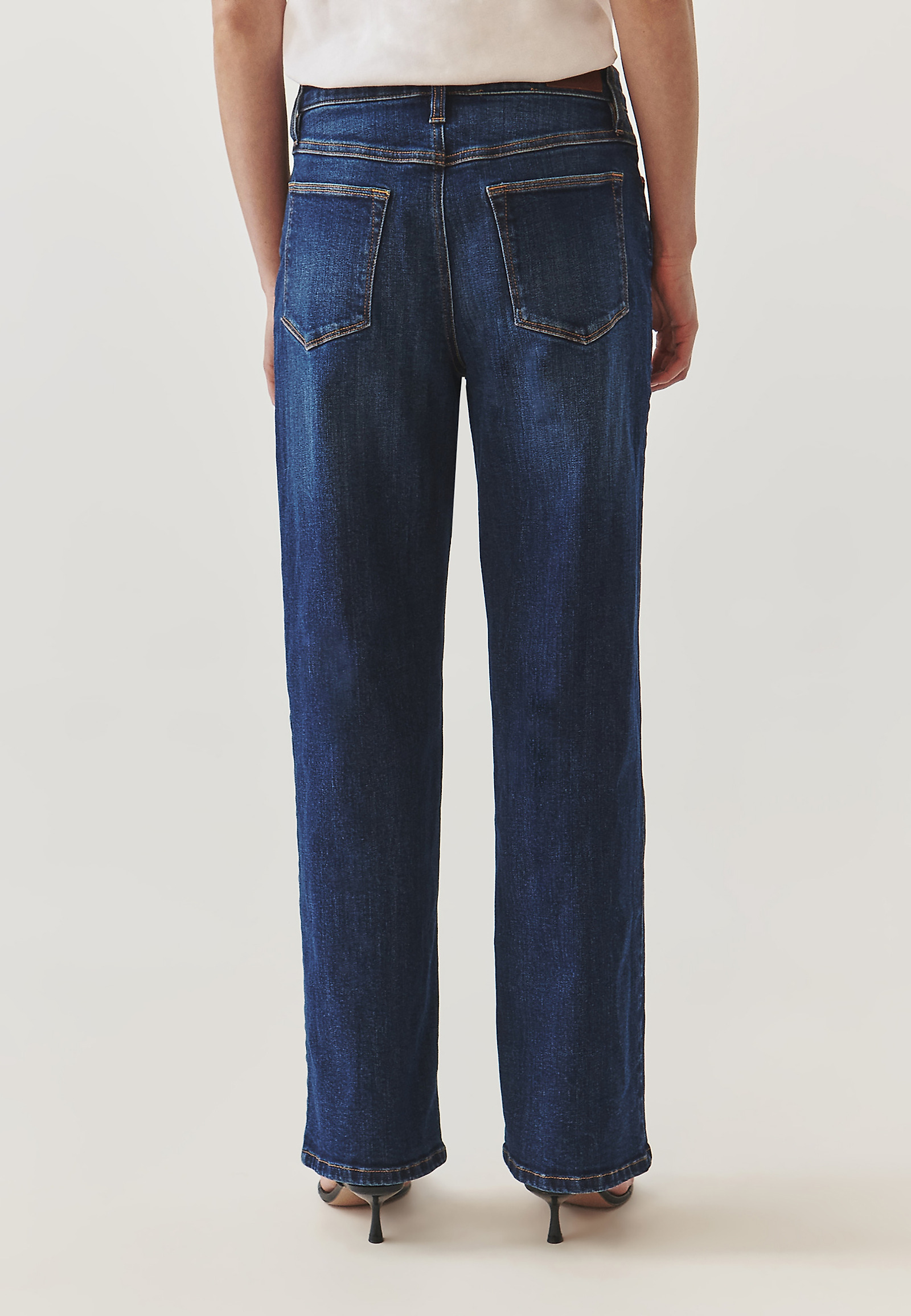 DENIMOWE SPODNIE DAMSKIE - LANKAMIA DENIMOWE SPODNIE DAMSKIE - LANKAMIA NIEBIESKI 99144