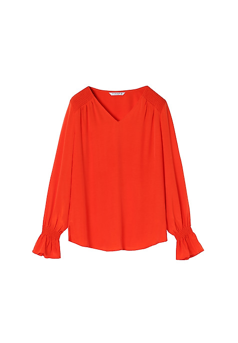 HÖLGYBLOUSE LILANA 1 NARANCSSÁRGA 2
