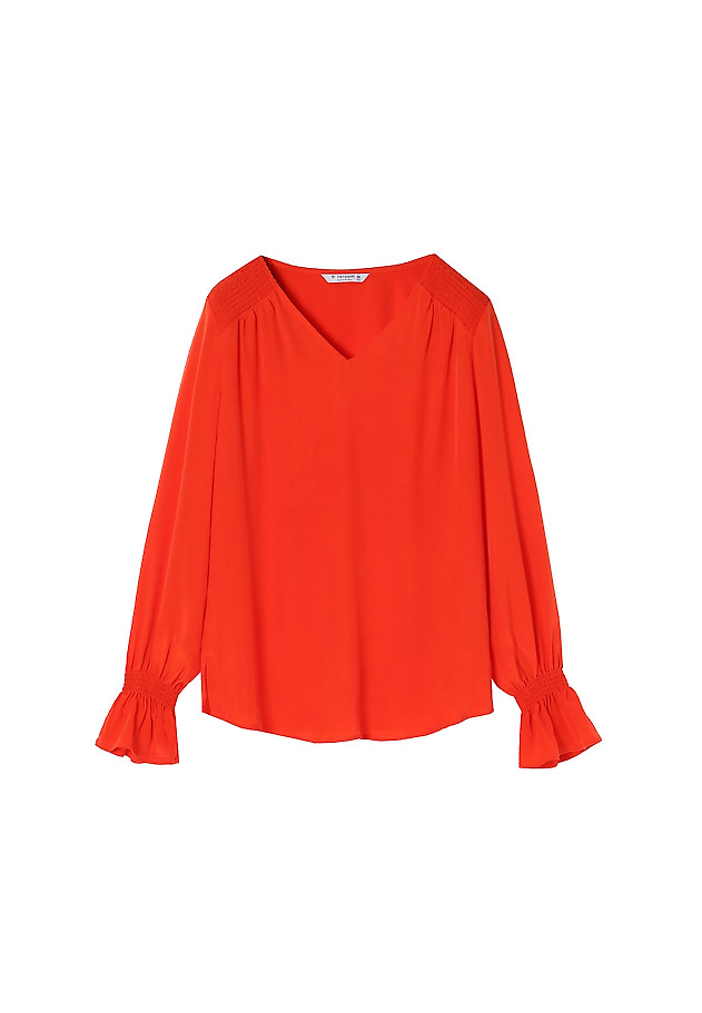 HÖLGYBLOUSE LILANA 1 HÖLGYBLOUSE LILANA 1 NARANCSSÁRGA 5