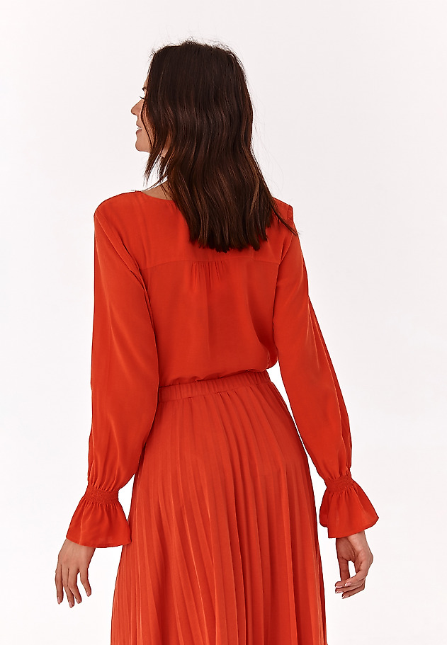 HÖLGYBLOUSE LILANA 1 HÖLGYBLOUSE LILANA 1 NARANCSSÁRGA 3