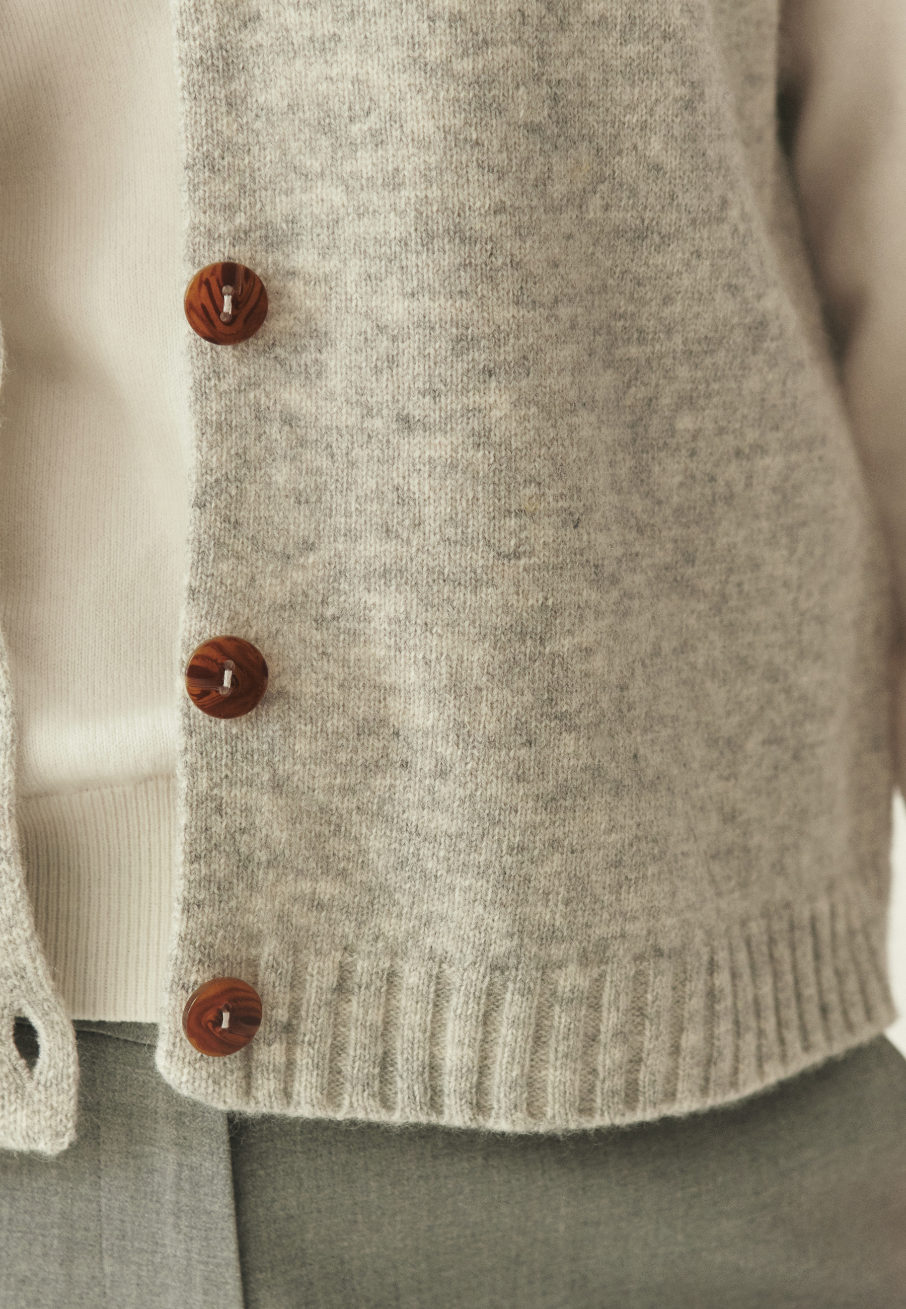 WEŁNIANA KAMIZELKA - ELVA