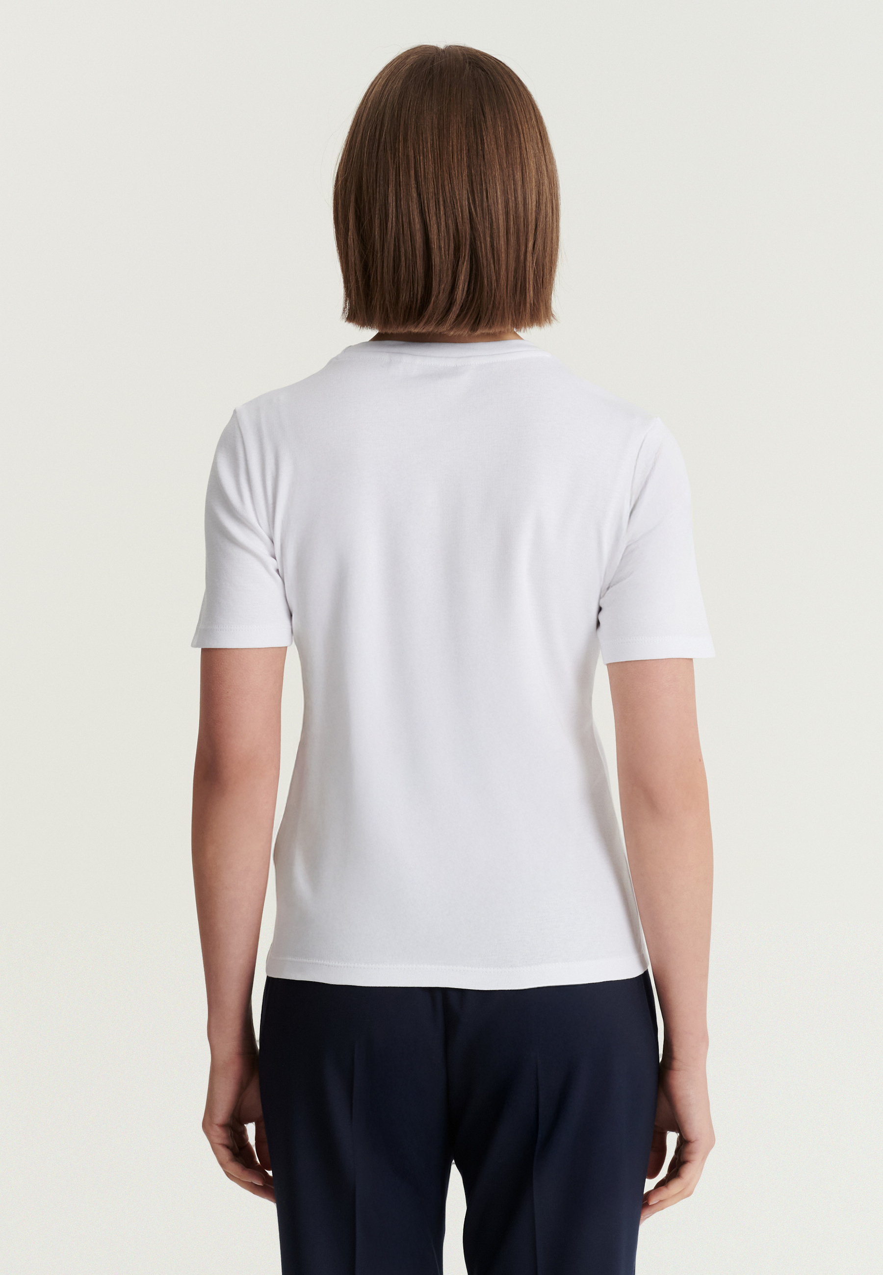WOMEN'S COTTON T-SHIRT - KIRI WHITE 2